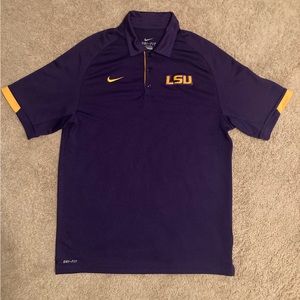 Men’s LSU Nike Dri-fit Polo